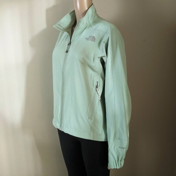 The North Face mint green jacket, women's medium - Picture 2 of 7